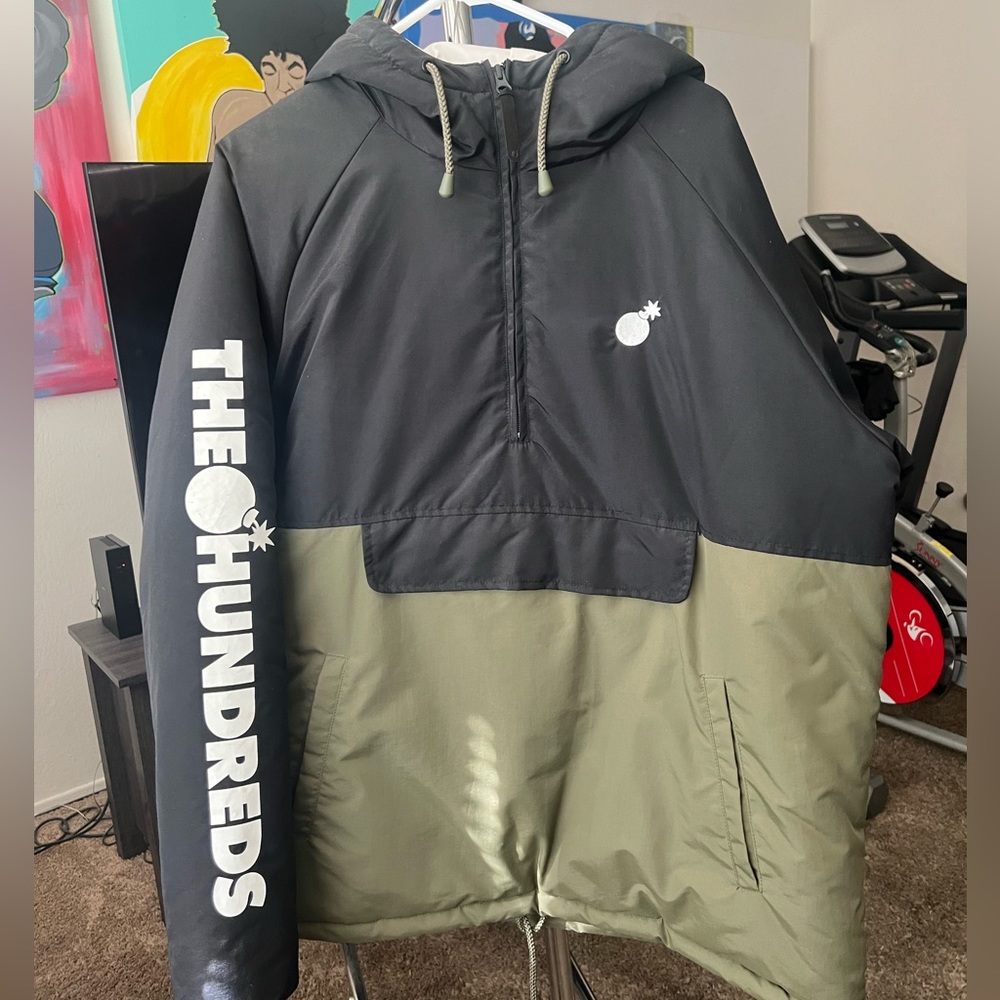 The Hundreds Dell 2 Puffer Anorak Jacket Sz XL men’s